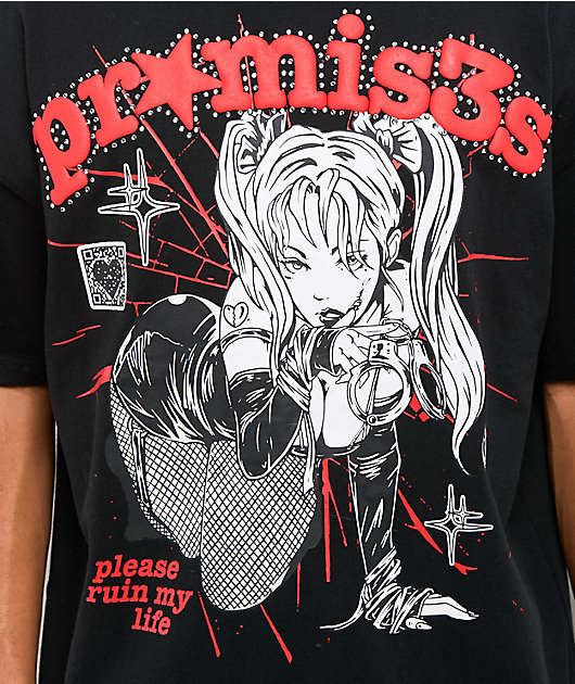 Broken Promises Ruiner Black T-Shirt