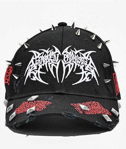 Broken Promises Sacramento Spike Black Strapback Hat