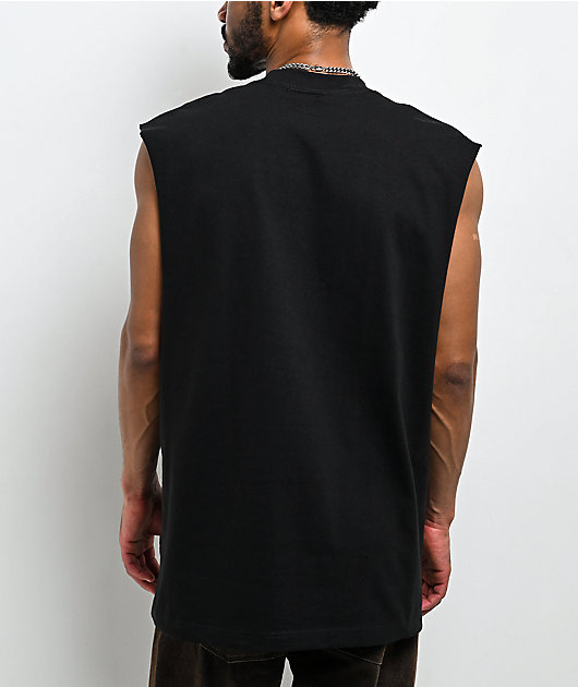 Broken Promises Shriek Black Tank Top