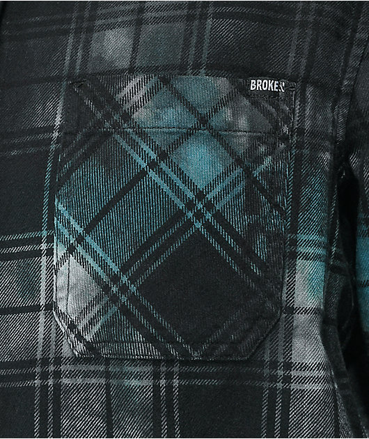 Green Bamboo Dye Flannel Shirt