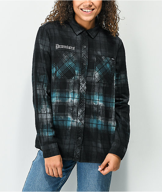 Green Bamboo Dye Flannel Shirt