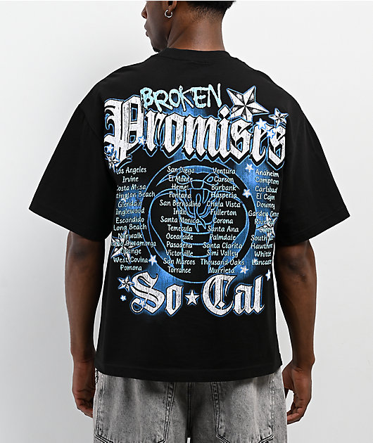 Broken Promises So Cal Black T-Shirt