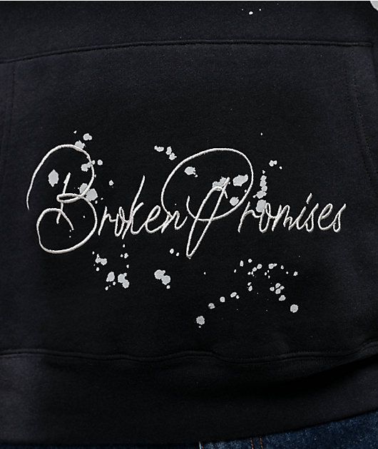 Broken Promises Storm Of Chaos Black Hoodie