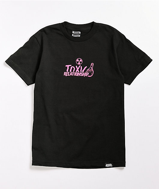 Broken Promises Toxic Relationship Black T-Shirt