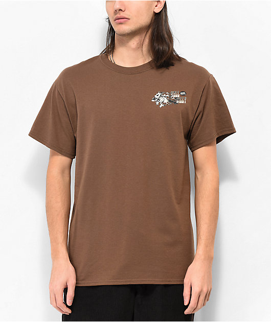 Broken Promises Tractor Brown T-Shirt