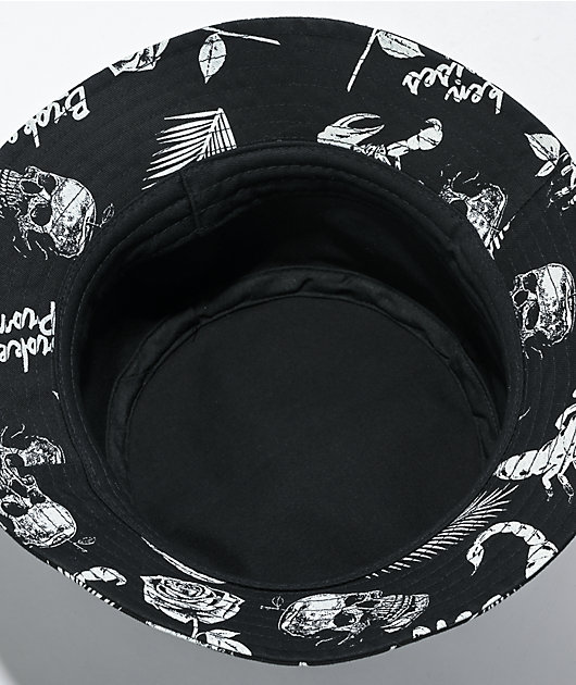 Broken Promises Tropic Disaster Black Bucket Hat
