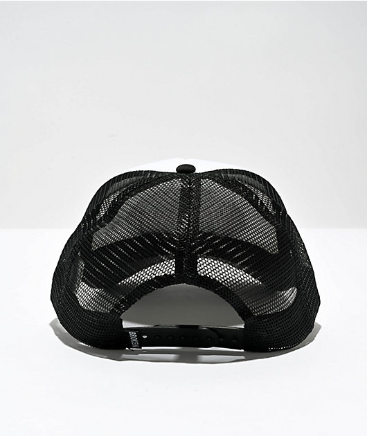 Broken Promises Truckstop White & Black Trucker Hat