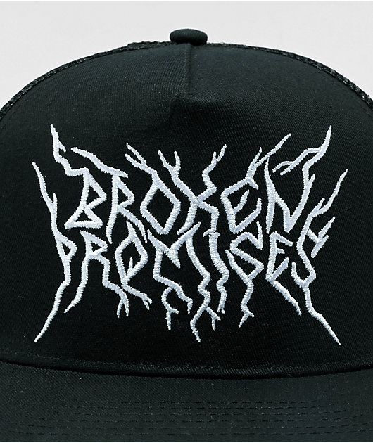 Broken Promises Undead Black Trucker Hat