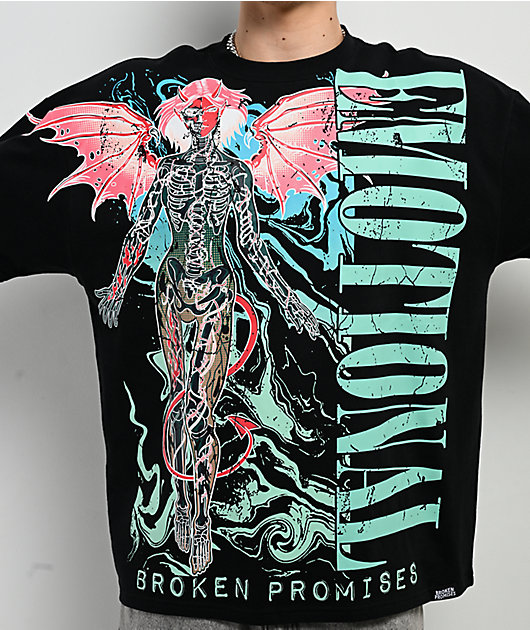 Broken Promises Vitalized Black T-Shirt