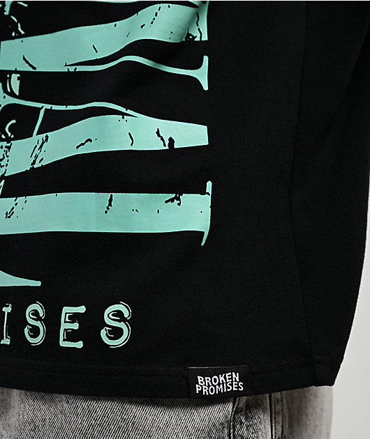Broken Promises Vitalized Black T-Shirt