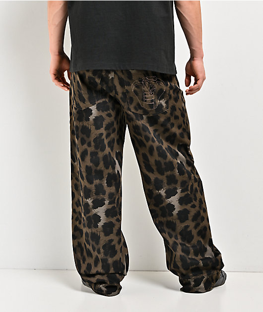 Broken Promises Wild Leopard Brown Jeans | Zumiez
