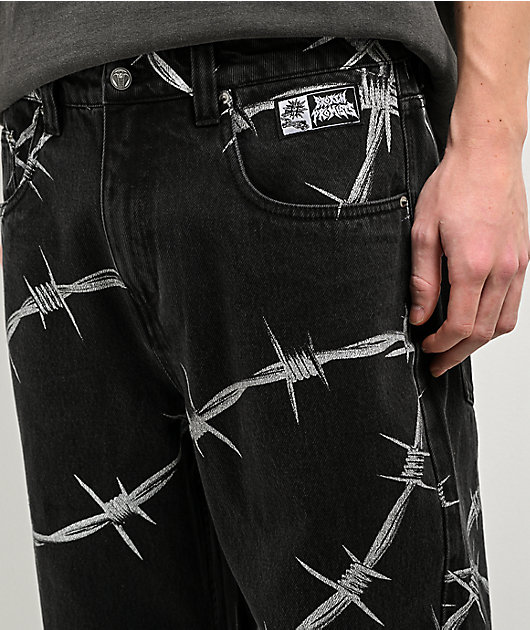 Broken Promises Wired Black Denim Jeans