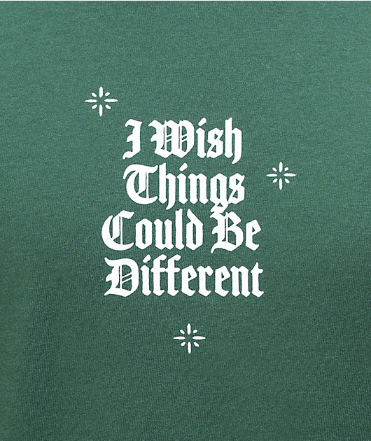 Broken Promises Wishful Thinking Green T-Shirt