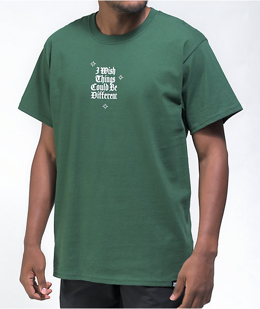 Broken Promises Wishful Thinking Green T-Shirt