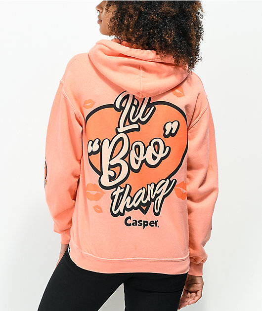 x Casper Boo Thang sudadera con capucha rosa
