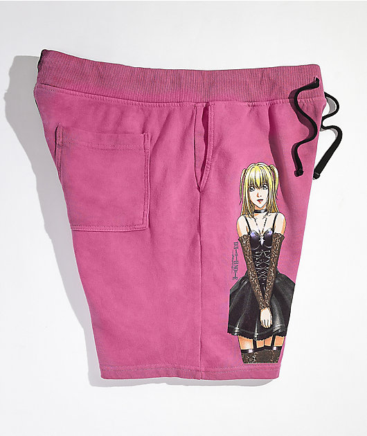 Broken Promises x Death Note Misa Split Tie Dye Sweat Shorts