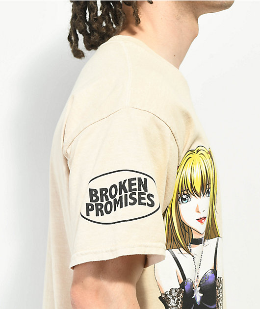 Broken Promises x Death Note Misa Tan T-Shirt