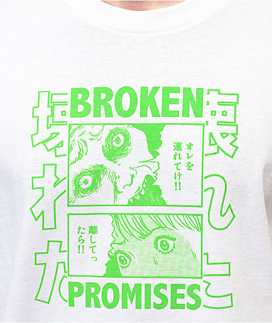 Broken Promises x Junji Ito Completion White T-Shirt | Zumiez