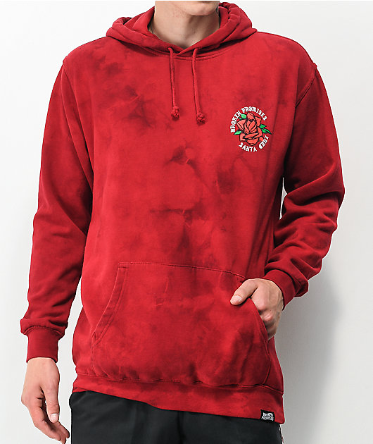 Odd future x santa cruz screaming donut red clearance hoodie