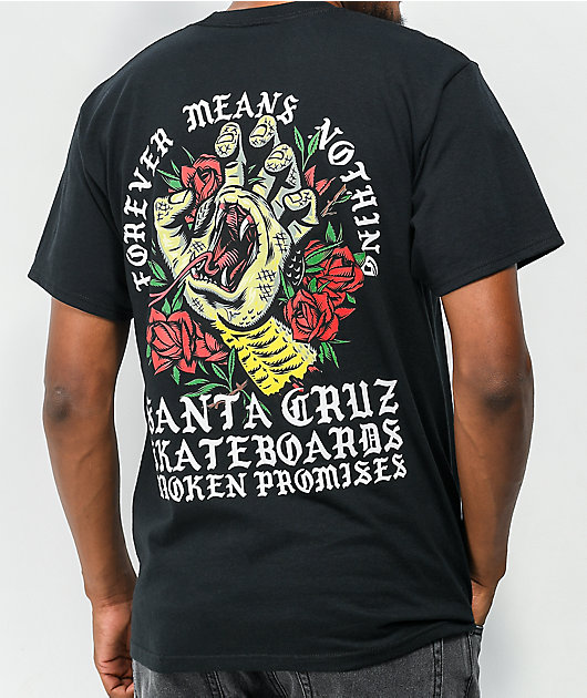Broken Promises x Santa Cruz Screaming Venomous camiseta