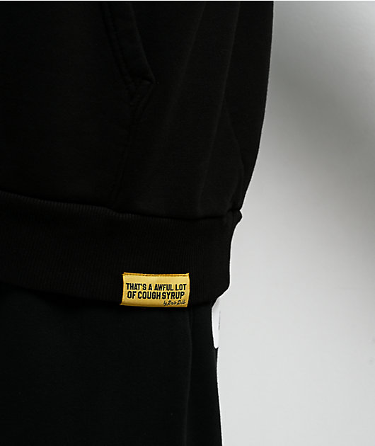 Broken Promises x That's A Awful Lot Of Cough Syrup Classic Black Hoodie