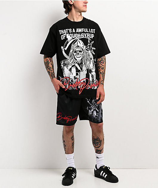 Broken Promises x That's A Awful Lot Of Cough Syrup Ghetto Bird Black T-Shirt
