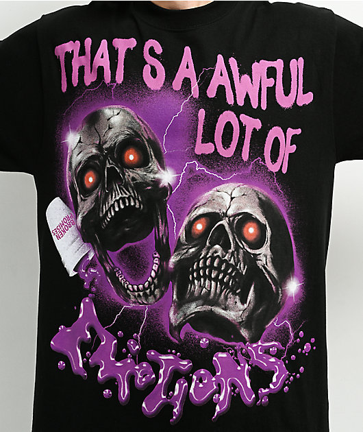 Broken Promises x That's A Awful Lot Of Cough Syrup Spilled Emotions Black T-Shirt