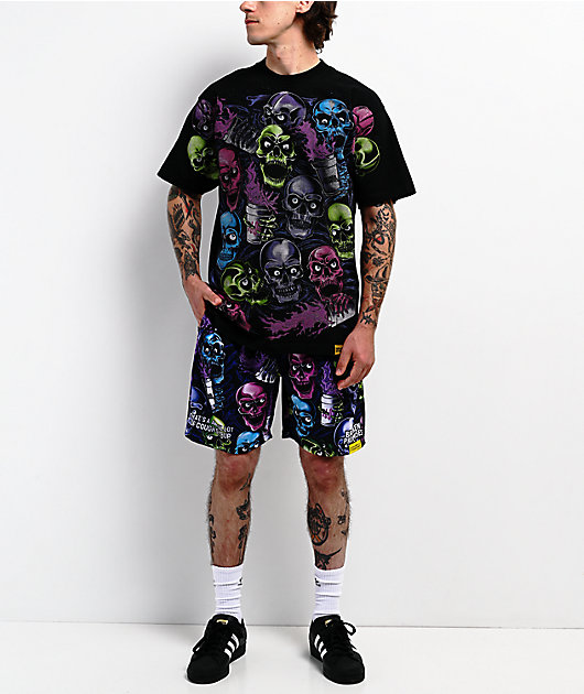 Broken Promises x That's A Awful Lot Of Cough Syrup Spilt Drank Black T-Shirt