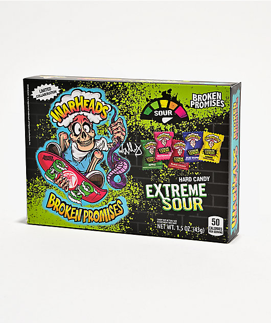Broken Promises x Warheads Theater Box Hard Candy