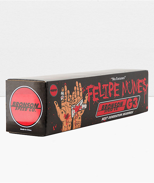 Bronson Felipe Nunes Pro G3 Skateboard Bearings
