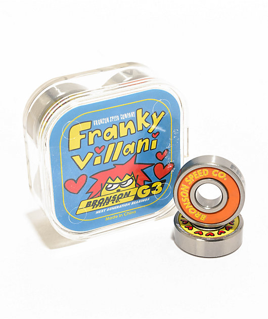 Bronson Franky Villani Pro G3 Skateboard Bearings