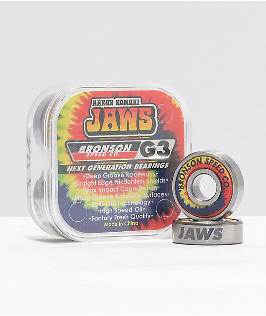 Bronson Jaws G3 Skateboard Bearings