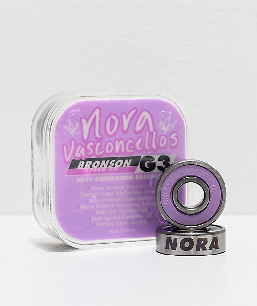 Bronson Nora G3 Skateboard Bearings Zumiez