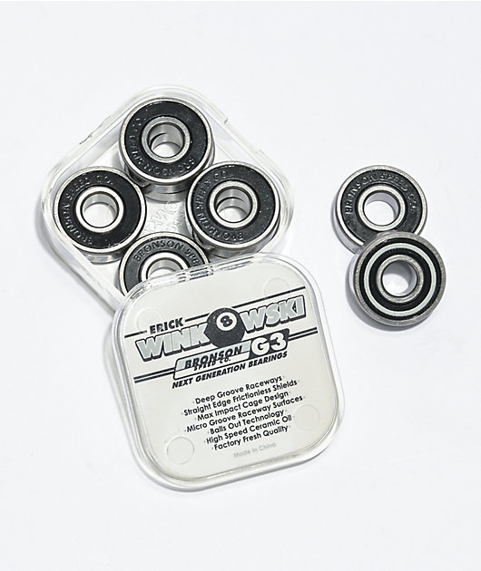 Bronson Winkowski G3 Skateboard Bearings