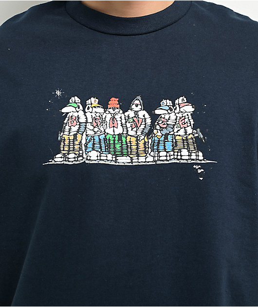 【BRONZE 56K】 BRONZE & MILD (NAVY) Bronze 56K Dog Gang Navy T-Shirt | Zumiez