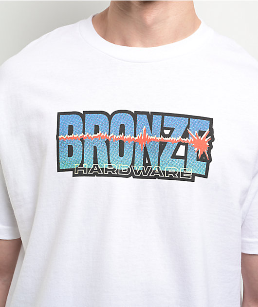 Bronze 56K EKG White T-Shirt | Zumiez