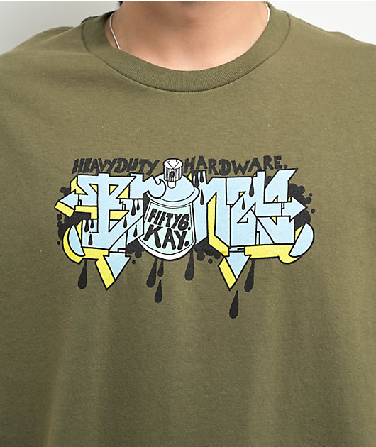 Bronze 56K Heavy Duty Green T-Shirt | Zumiez