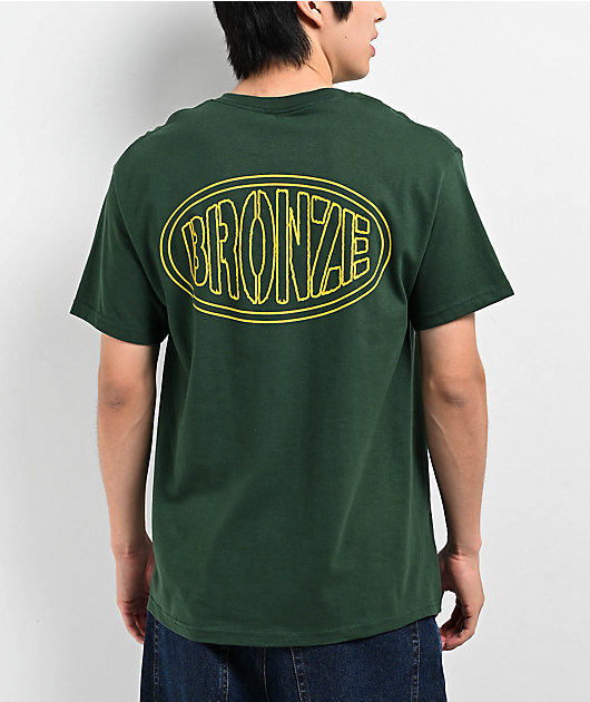 Bronze 56K Oval Frost Green T-Shirt | Zumiez