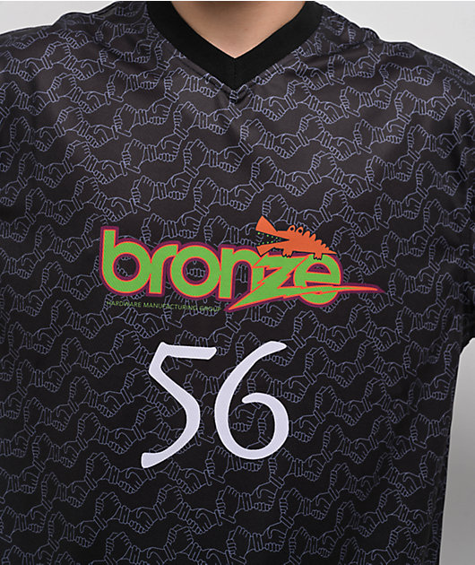 Bronze 56K Trust Black Soccer Jersey | Zumiez
