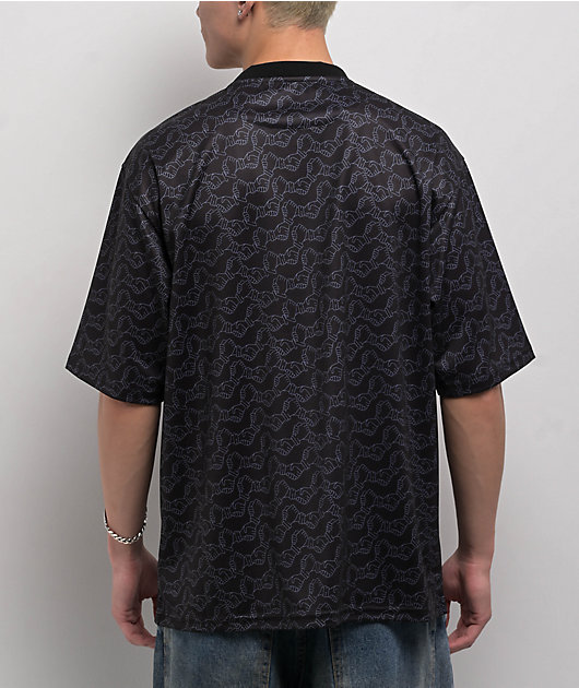 Bronze 56K Trust Black Soccer Jersey 