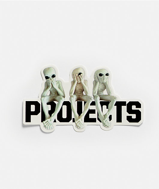 Brooklyn Projects Alien Sticker