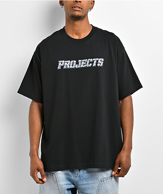 Brooklyn Projects Chromium Black Boxy T-Shirt