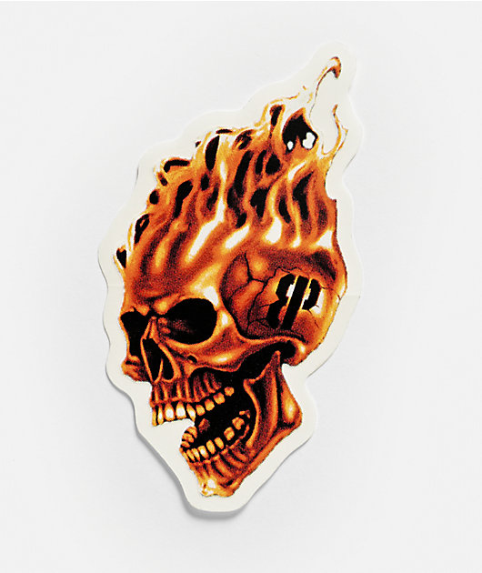Brooklyn Projects Flame Head Sticker