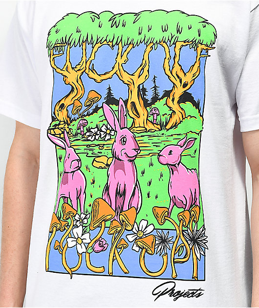 Brooklyn Projects Happy Life White T-Shirt