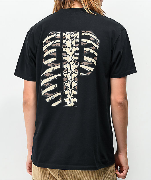 Brooklyn Projects Spine Black T-Shirt