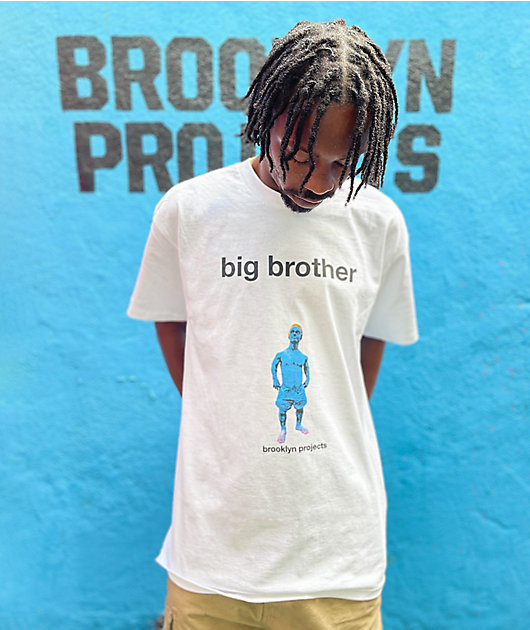 Brooklyn Projects x Big Brother Shit White T Shirt