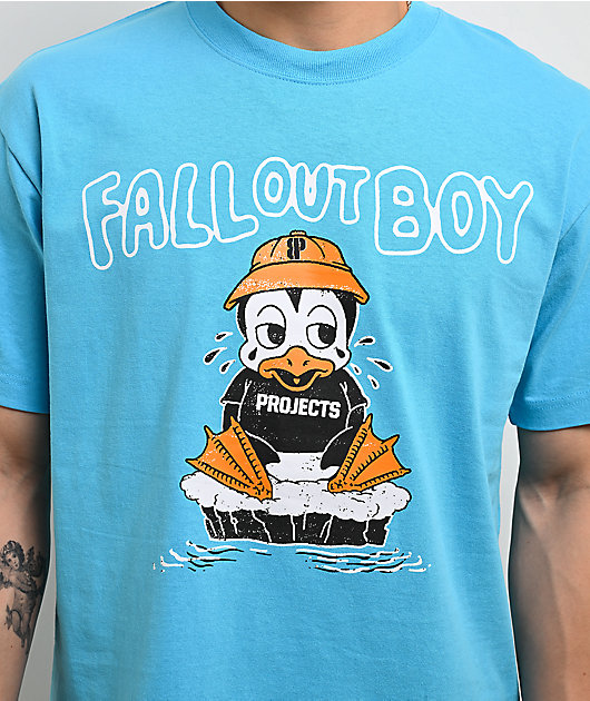 Brooklyn Projects x Fall Out Boy Duck Blue T-Shirt | Zumiez