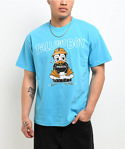 Brooklyn Projects x Fall Out Boy Duck Blue T-Shirt | Zumiez