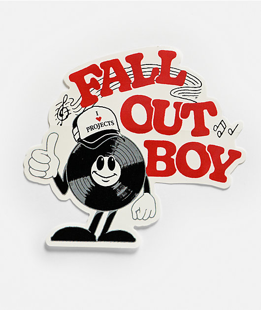 Brooklyn Projects x Fall Out Boy Music Man Sticker
