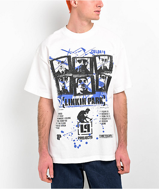 Brooklyn Projects x Linkin Park From The Inside White T-Shirt | Zumiez